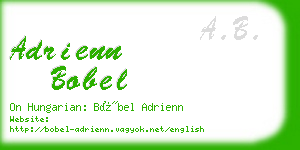 adrienn bobel business card